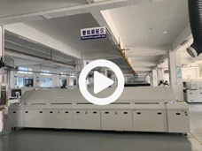 10 zones Reflow Oven KTE-1000