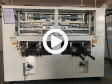 Dual Rail Wave Soldering Machine Side Video
